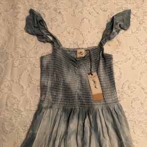 NWT tie dye maxi dress White Crow, size M